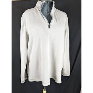 Eddie Bauer Men's Quarter Zip Sweater